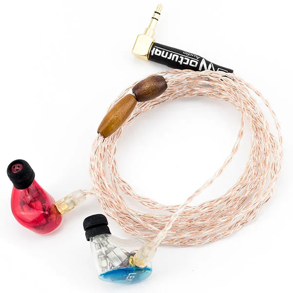 NocturnaL Audio Hydra v2 (Celestial Series) 4-core Silver+Copper Hybrid Custom Cable