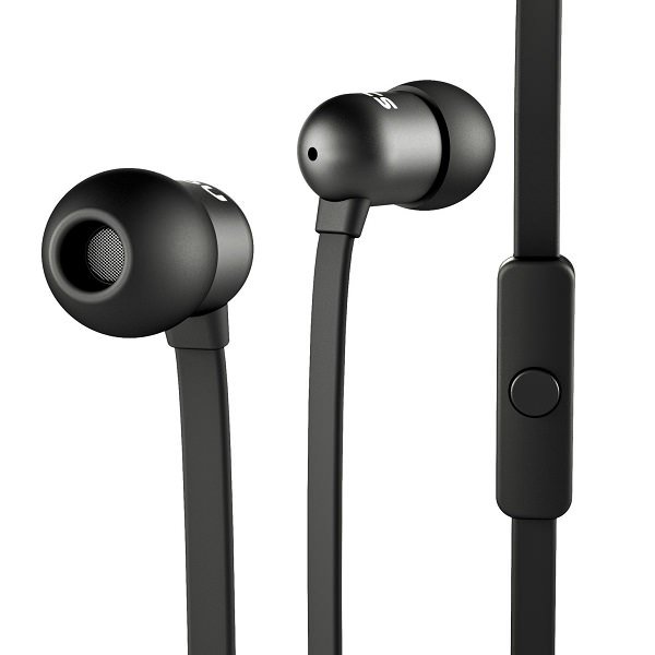 NOCS NS400 Aluminum In-Ear Earphone with Mic - Black