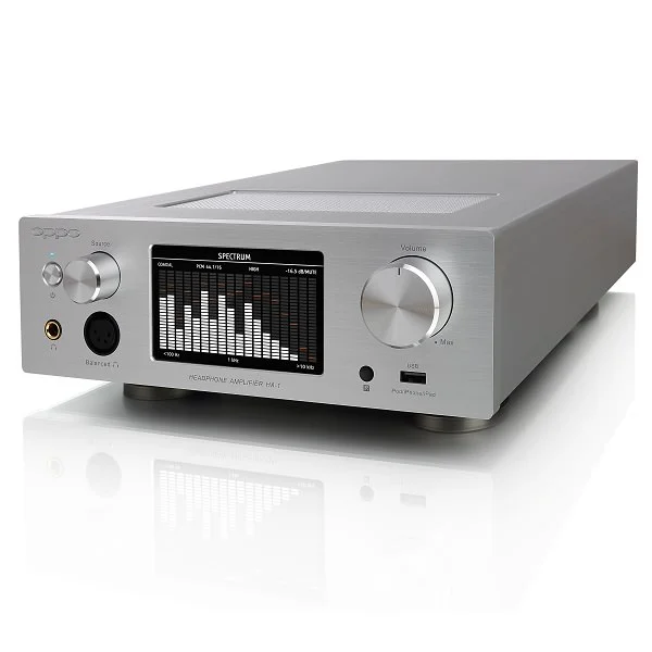OPPO HA-1 Wireless Bluetooth Receiver, Desktop Headphone Amplifier & USB DAC - Silver