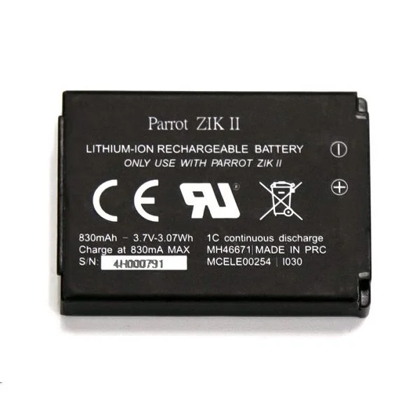 Parrot 3.7V Zik Series Replacement Li-Ion Rechargeable Battery