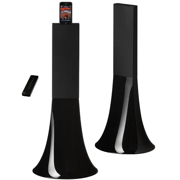 Parrot Zikmu by Starck Wireless Bluetooth Dock 2.0 Speaker System - Classic Black