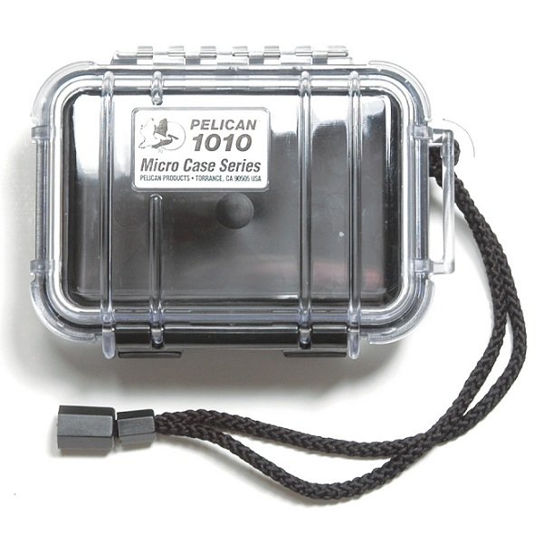 Pelican 1010 Micro Case - Clear Black Pelican 1010 Micro Case - Clear Black