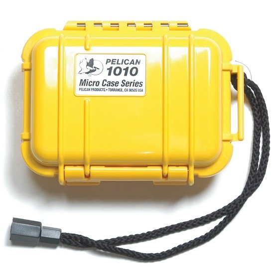 Pelican 1010 Micro Case - Solid Yellow Pelican 1010 Micro Case - Solid Yellow