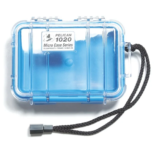 Pelican 1020 Micro Case - Clear Blue