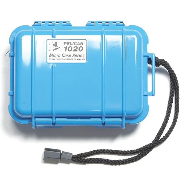 Pelican 1020 Micro Case - Solid Blue