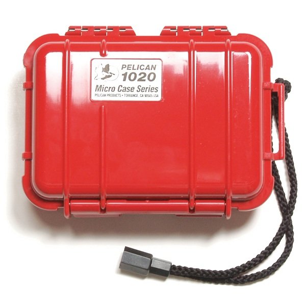 Pelican 1020 Micro Case - Solid Red Pelican 1020 Micro Case - Solid Red