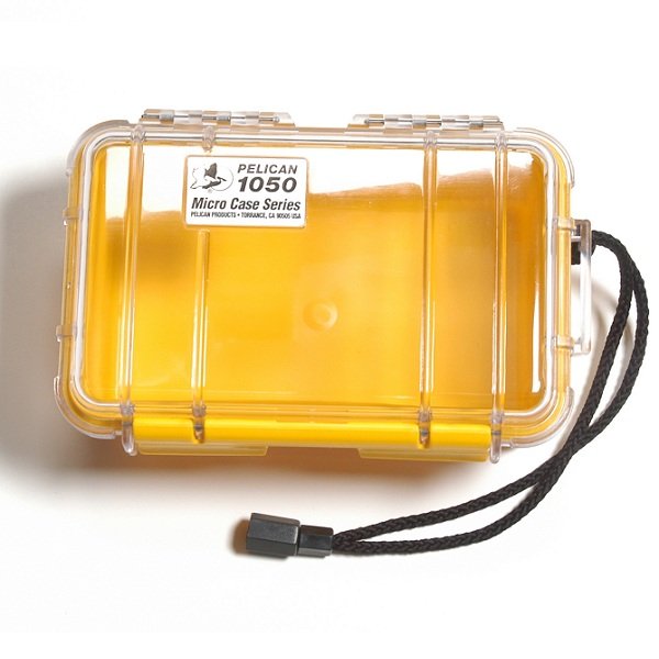 Pelican 1050 Micro Case - Clear Yellow Pelican 1050 Micro Case - Clear Yellow