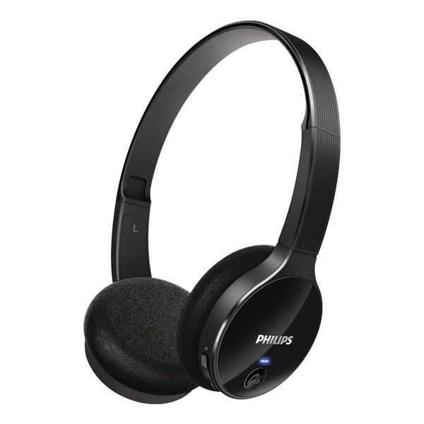 Philips SHB4000 Wireless Bluetooth On-Ear Headphone - Black Philips SHB4000 Wireless Bluetooth On-Ear Headphone - Black