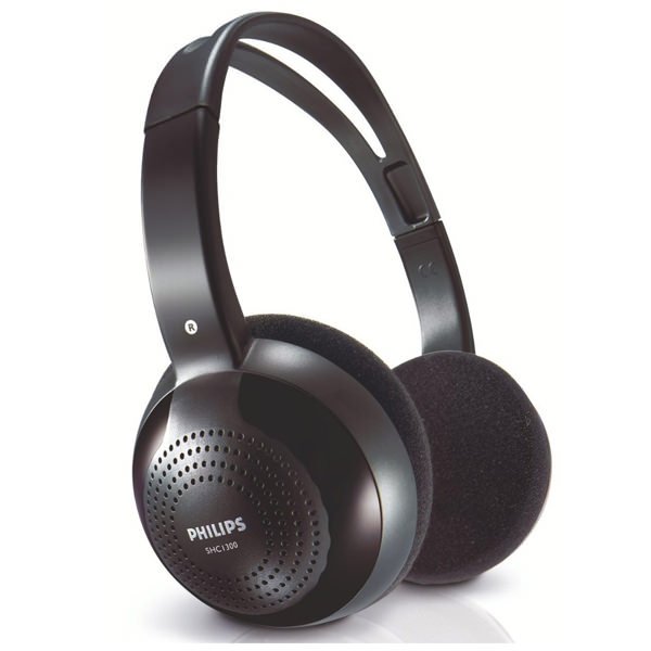 Philips SHC1300/10 Wireless Over-the-Ear TV Headphone Philips SHC1300/10 Wireless Over-the-Ear TV Headphone