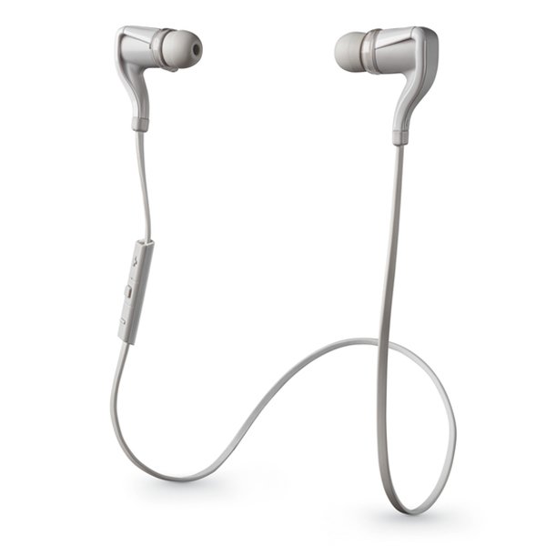 Plantronics BackBeat GO 2 Wireless Bluetooth In-Ear Earphone with Mic - White Plantronics BackBeat GO 2 Wireless Bluetooth In-Ear Earphone with Mic - White