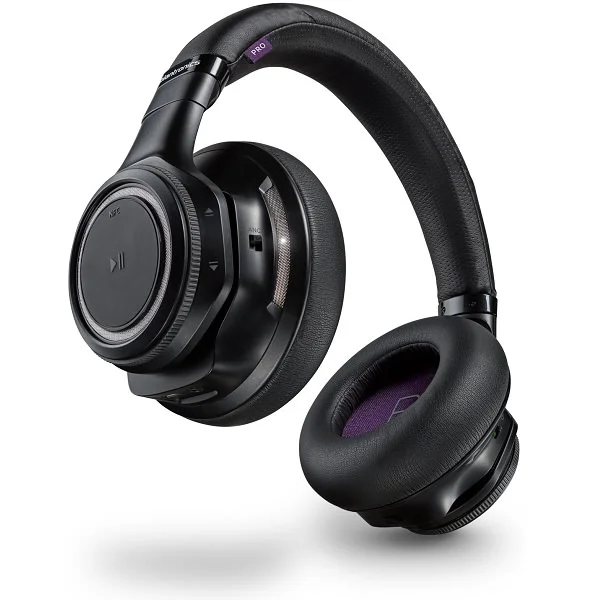 Plantronics BackBeat PRO Wireless Bluetooth Noise-Cancelling Over-Ear Headphone with Mic