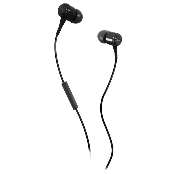 Puma Bread-N-Butter In-Ear Earphone with Mic - Black Puma Bread-N-Butter In-Ear Earphone with Mic - Black