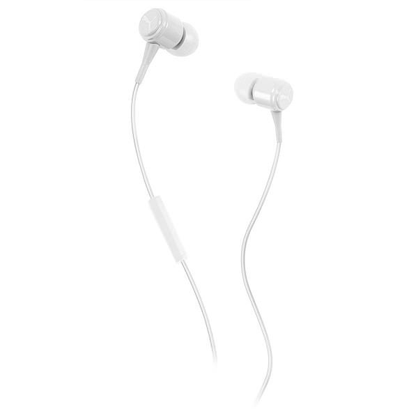Puma Bread-N-Butter In-Ear Earphone with Mic - White
