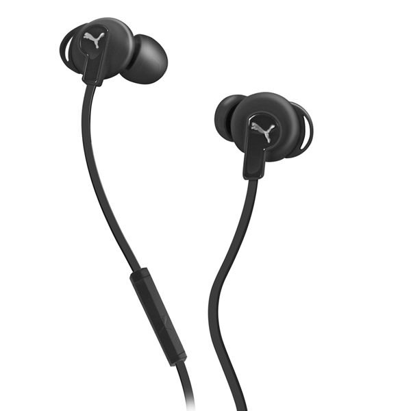 Puma Bulldog Sport-Lite In-Ear Earphone with Mic - Black