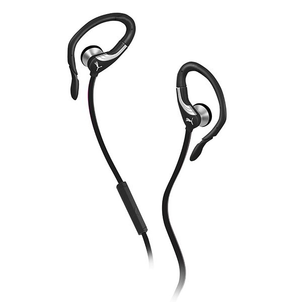 Puma Pro Performance Sport On-Ear Earphone with Mic - Black