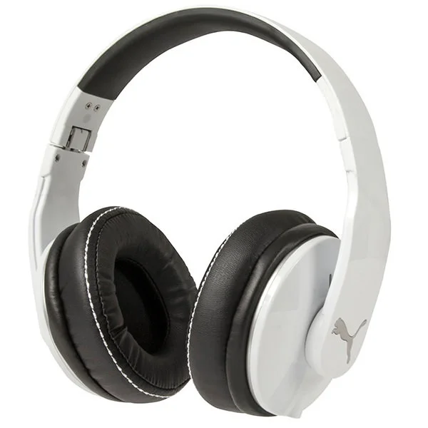 Puma Vortice Over-the-Ear Headphone with Mic - White