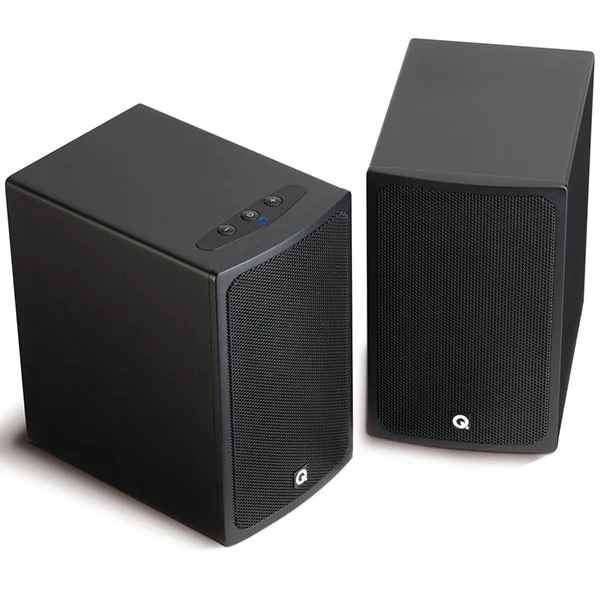 Q Acoustics Q-Media BT3 Bluetooth Powered Bookshelf 2.0 Speaker System - Black