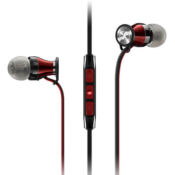 Sennheiser MOMENTUM In-Ear (M2 IE) In-Ear Earphone with Mic - Black Red Sennheiser MOMENTUM In-Ear (M2 IE) In-Ear Earphone with Mic - Black Red