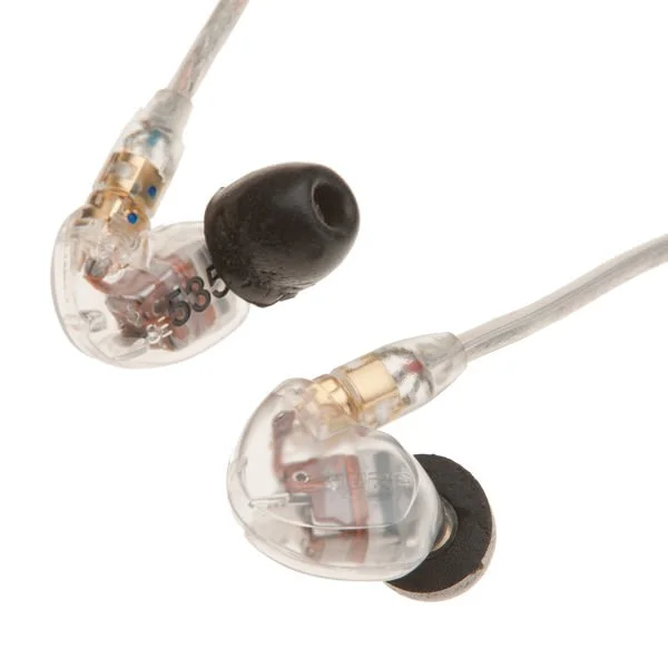 Shure SE535 Pro 3-Driver In-Ear Earphone - Clear