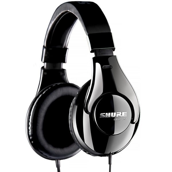 Shure SRH240A Studio Monitoring Over-Ear Headphone Shure SRH240A Studio Monitoring Over-Ear Headphone