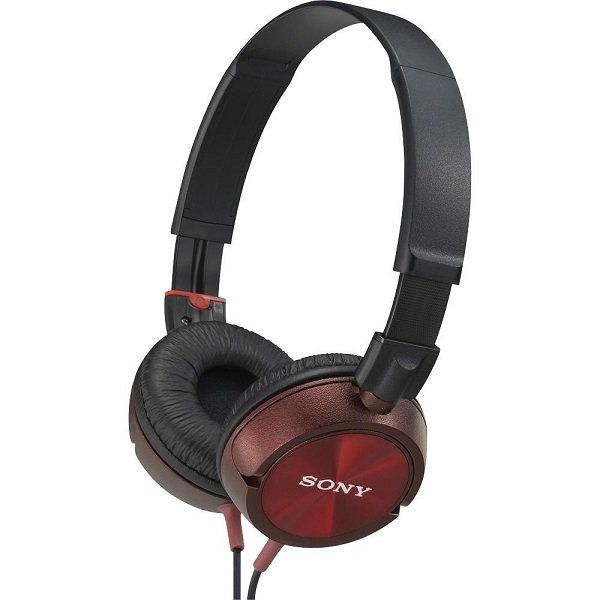 Sony MDR-ZX300 On-Ear Headphone - Red Sony MDR-ZX300 On-Ear Headphone - Red