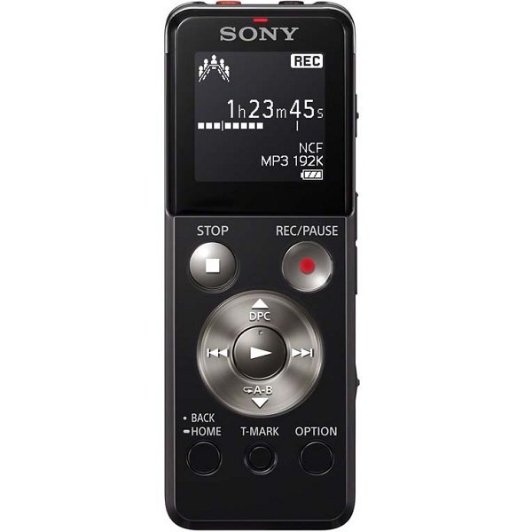 Sony ICD-UX543F Portable Digital Audio & Voice Recorder - Black Sony ICD-UX543F Portable Digital Audio & Voice Recorder - Black