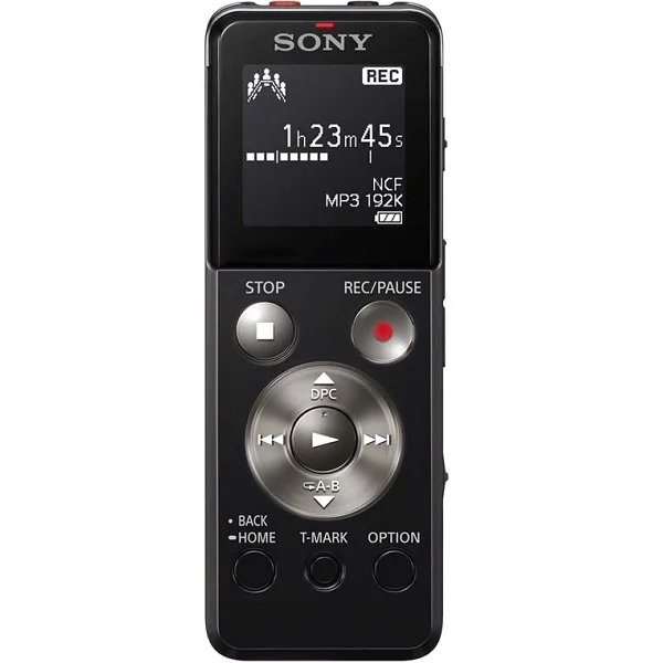 Sony ICD-UX543F Portable Digital Audio & Voice Recorder - Black