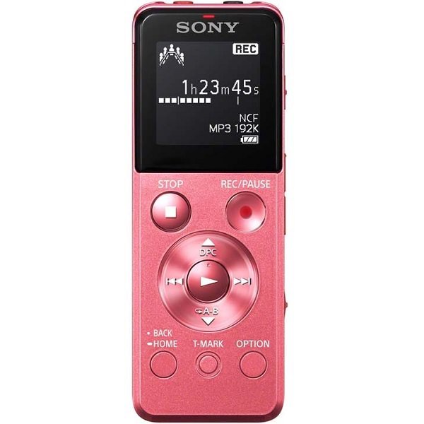 Sony ICD-UX543F Portable Digital Audio & Voice Recorder - Pink Sony ICD-UX543F Portable Digital Audio & Voice Recorder - Pink