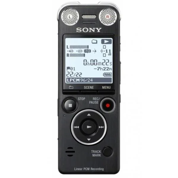 Sony ICD-SX1000 Portable Digital Audio & Voice Recorder - Black