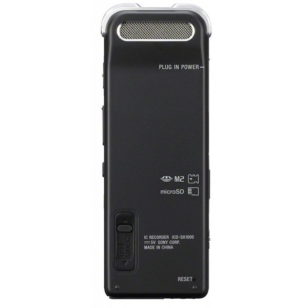 Sony ICD-SX1000 Portable Digital Audio & Voice Recorder - Black Sony ICD-SX1000 Portable Digital Audio & Voice Recorder - Black