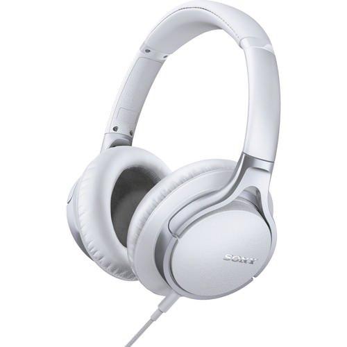 Sony MDR-10R Over-the-Ear Headphone with Mic - White Sony MDR-10R Over-the-Ear Headphone with Mic - White