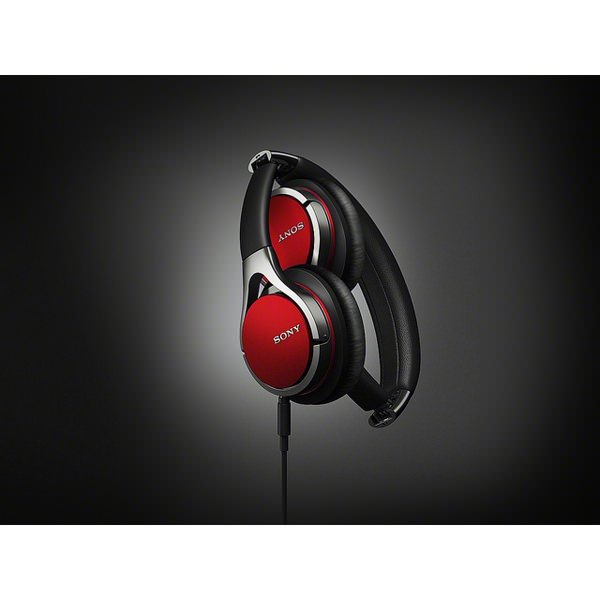 Sony MDR-10RC On-Ear Headphone with Mic - Red