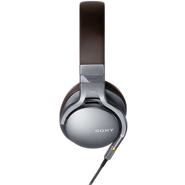 Sony MDR-1A Over-the-Ear Headphone with Mic - Silver