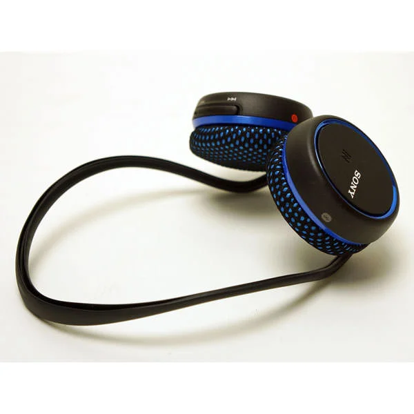 Sony MDR-AS700BT Wireless Bluetooth On-Ear Headset - Blue