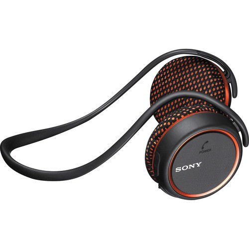 Sony MDR-AS700BT Wireless Bluetooth On-Ear Headset - Orange