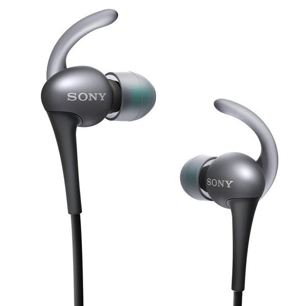 Sony MDR-AS800AP In-Ear Earphone with Mic - Black Sony MDR-AS800AP In-Ear Earphone with Mic - Black