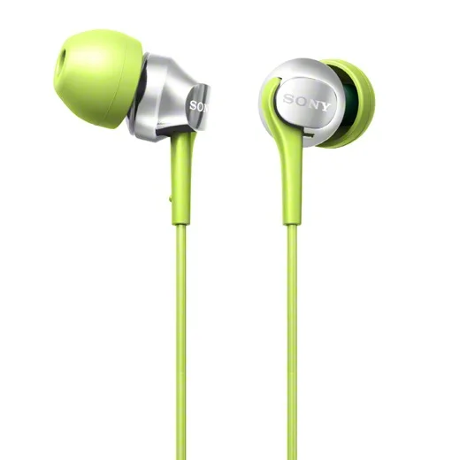 Sony MDR-EX100LP In-Ear Earphone - Lime