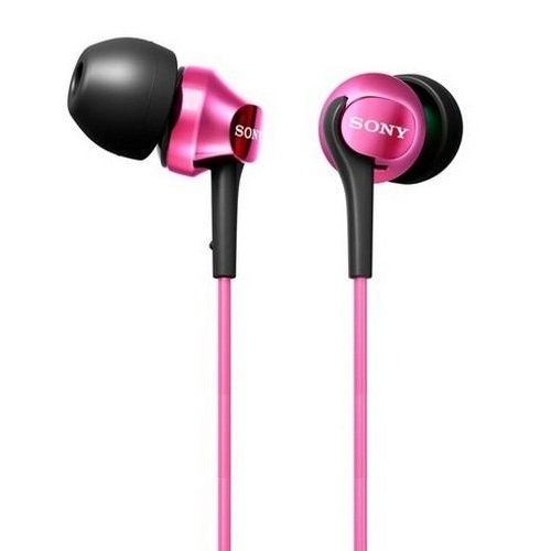Sony MDR-EX100LP In-Ear Earphone - Pink Sony MDR-EX100LP In-Ear Earphone - Pink