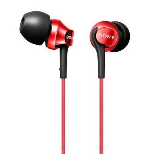 Sony MDR-EX100LP In-Ear Earphone - Red Sony MDR-EX100LP In-Ear Earphone - Red