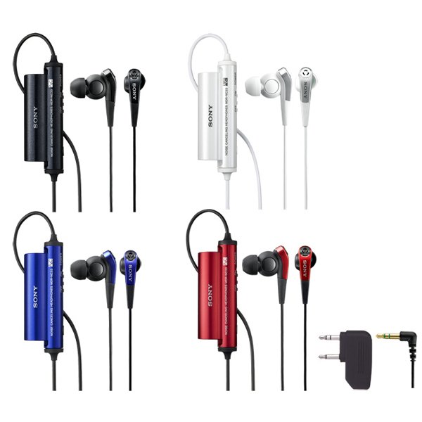 Sony MDR-NC33 Noise-Cancelling In-Ear Earphone - Blue Sony MDR-NC33 Noise-Cancelling In-Ear Earphone - Blue