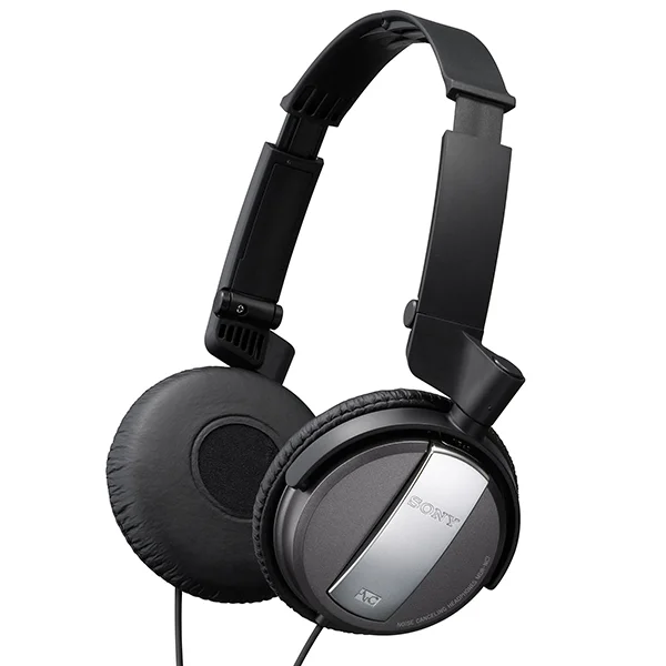 Sony MDR-NC7 Noise-Cancelling On-Ear Headphone - Black