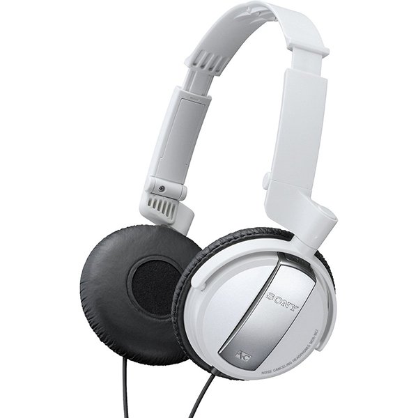 Sony MDR-NC7 Noise-Cancelling On-Ear Headphone - White Sony MDR-NC7 Noise-Cancelling On-Ear Headphone - White