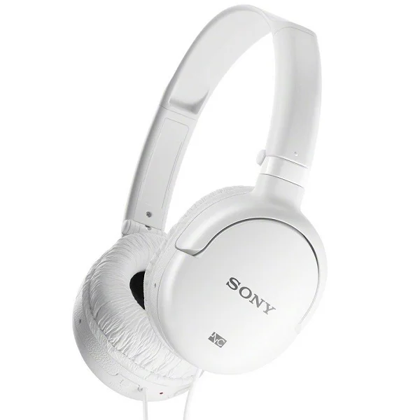 Sony MDR-NC8 Noise-Cancelling Over-the-Ear Headphone - White