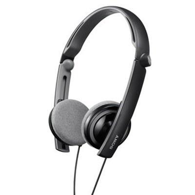 Sony MDR-S40 On-Ear Headphone - Black Sony MDR-S40 On-Ear Headphone - Black