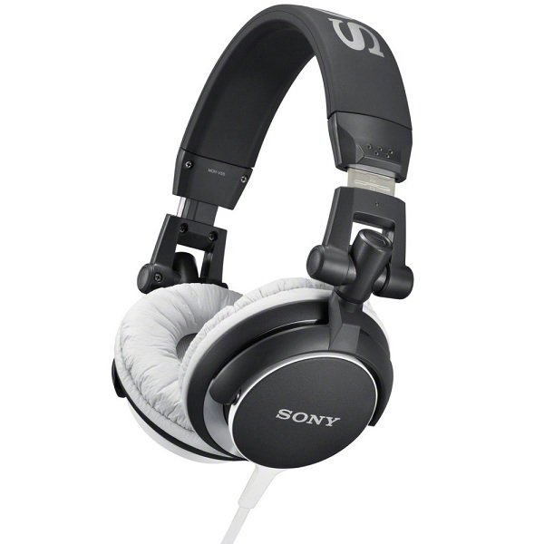 Sony MDR-V55 DJ-Style On-Ear Headphone - Black