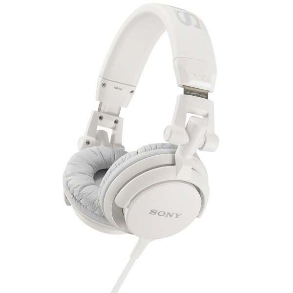 Sony MDR-V55 DJ-Style On-Ear Headphone - White