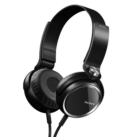 Sony MDR-XB400 Extra Bass On-Ear Headphone - Black Sony MDR-XB400 Extra Bass On-Ear Headphone - Black