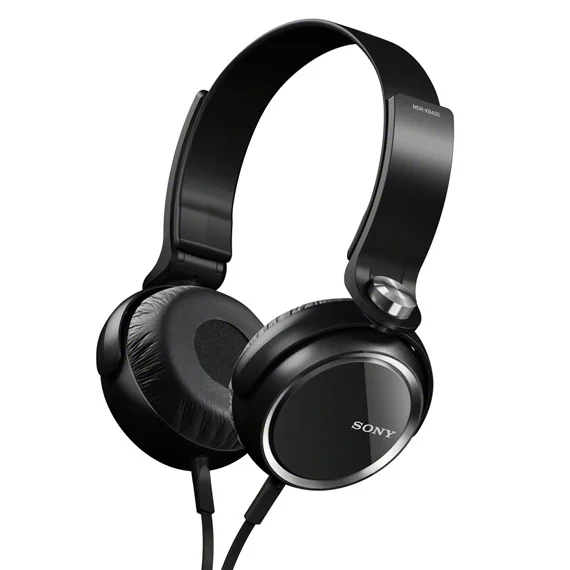 Sony MDR-XB400 Extra Bass On-Ear Headphone - Black
