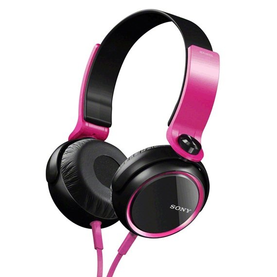 Sony MDR-XB400 Extra Bass On-Ear Headphone - Pink Sony MDR-XB400 Extra Bass On-Ear Headphone - Pink