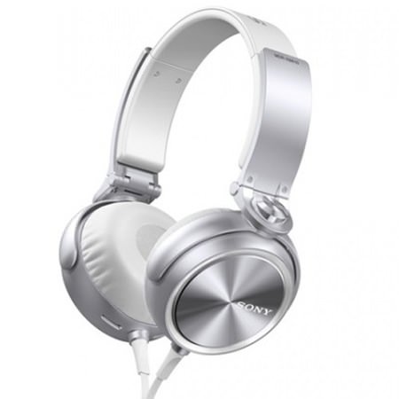 Sony MDR-XB610 On-Ear Headphone - White Sony MDR-XB610 On-Ear Headphone - White